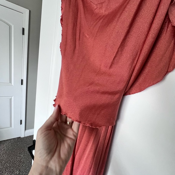 Vintage Grecian art nouveau, drape gown dress - Picture 2 of 7